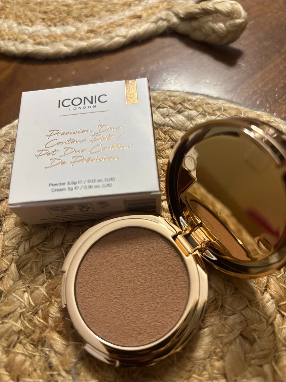 ICONIC London Precision Duo Contour Pot- shade Light Shadow